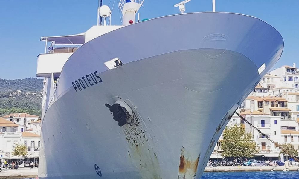 Απαγόρευση απόπλου στο «Πρωτέας» λόγω μηχανικής βλάβης